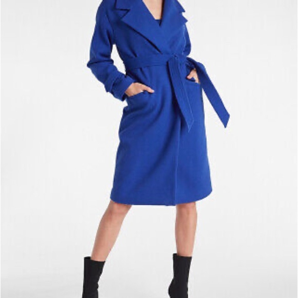 Like New Express Belted winter Coat size medi